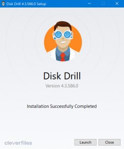 Download, install & run Disk Drill