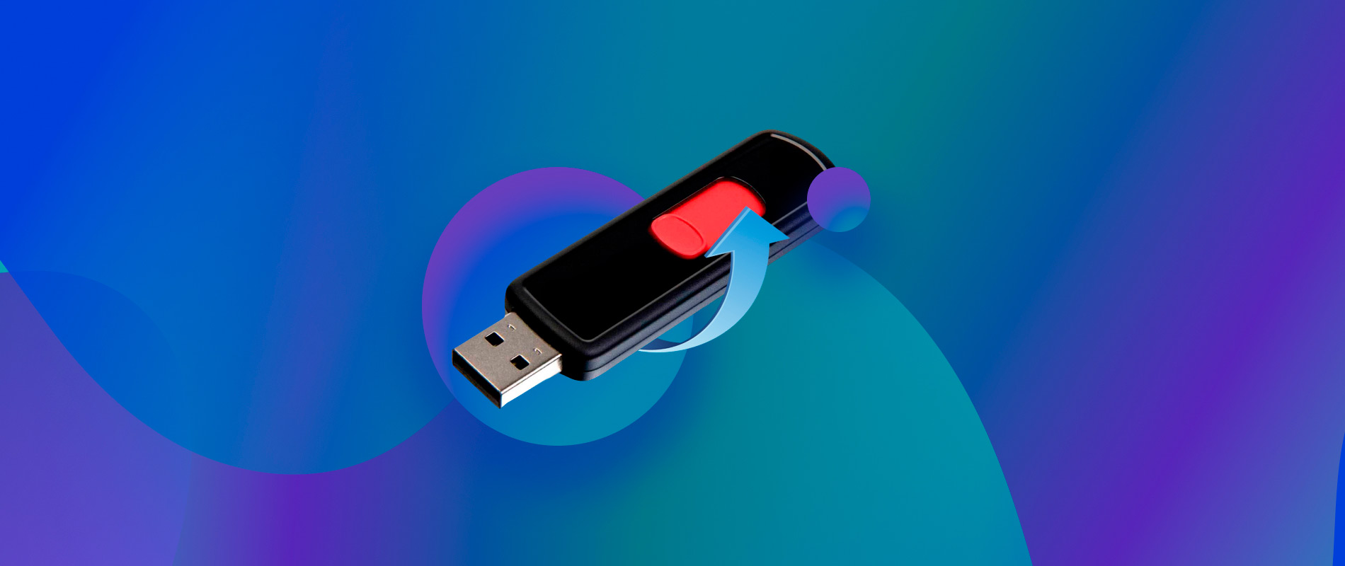 pen drive showing empty