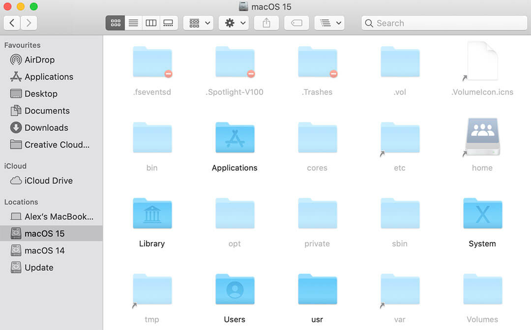 show hidden files mac command line