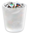 trash icon mac