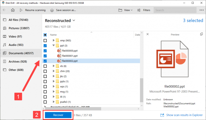 How to Recover Deleted/Unsaved PowerPoint Files (Windows 10)