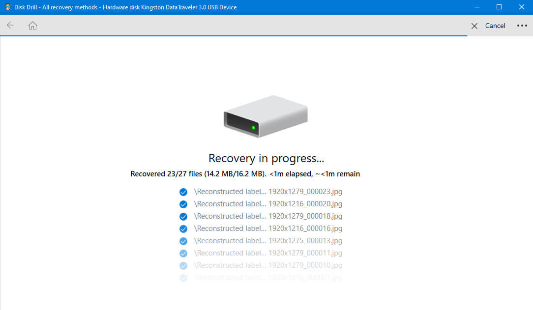 recover files after format flash drive