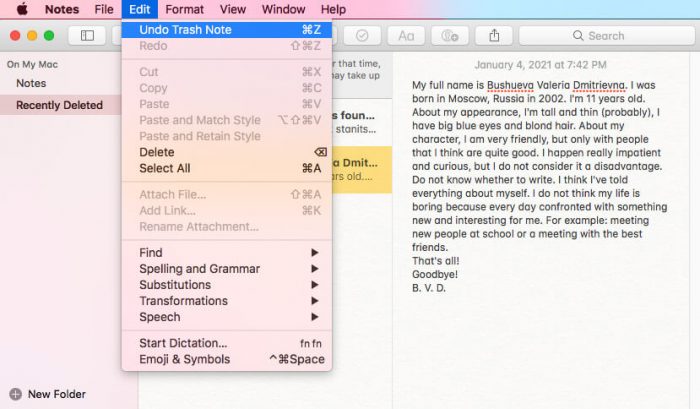 how to get back deleted notes on mac how to get back deleted notes on mac
