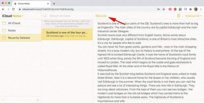 how to recover deleted notes on mac how to recover deleted notes on mac