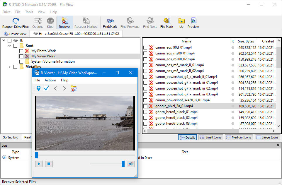 R-Studio Video Recovery Software