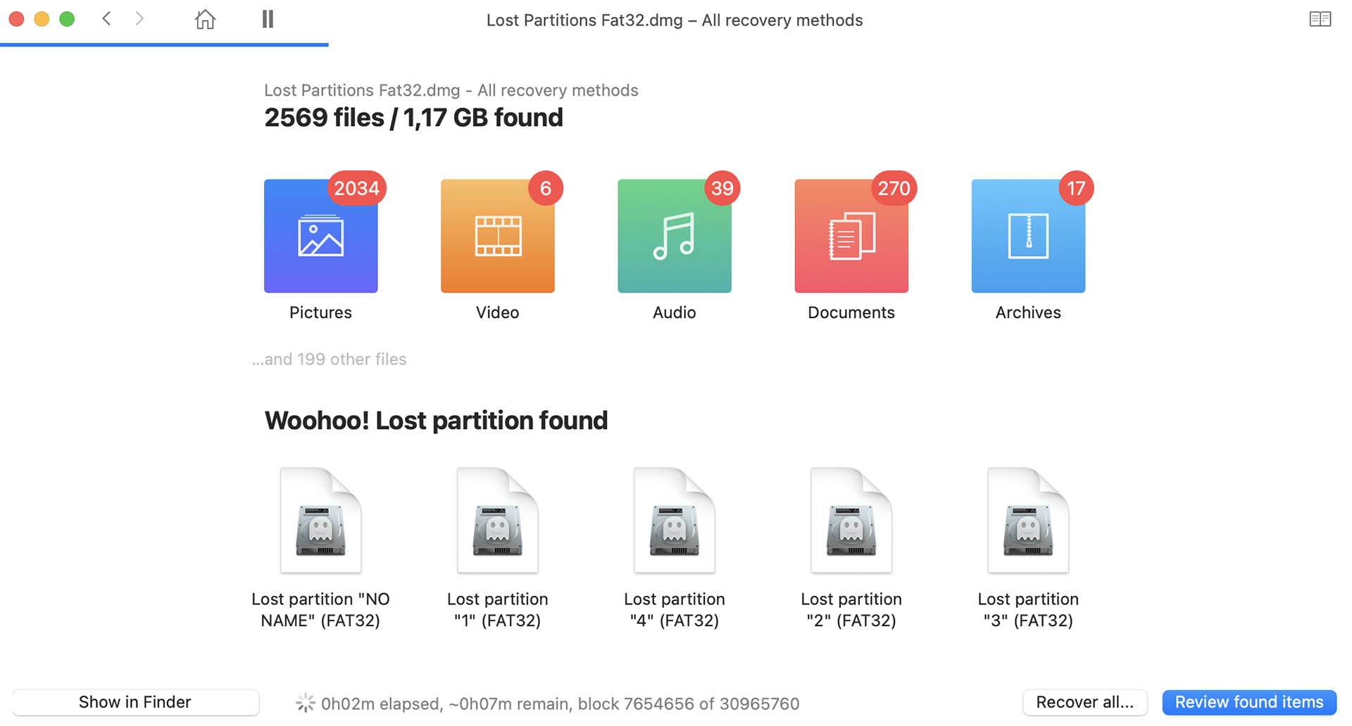 Scan For Lost Partition Mac Disk Drill