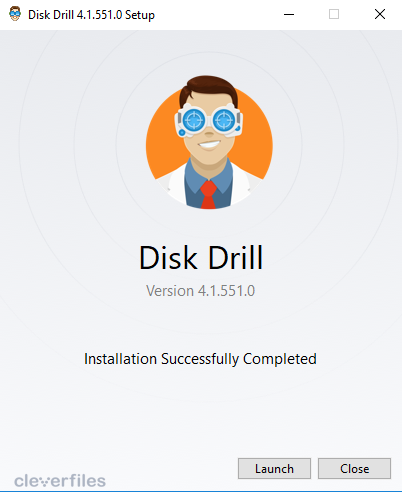 Disk Drill Installation Complete