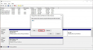 assigning a drive letter to a partition