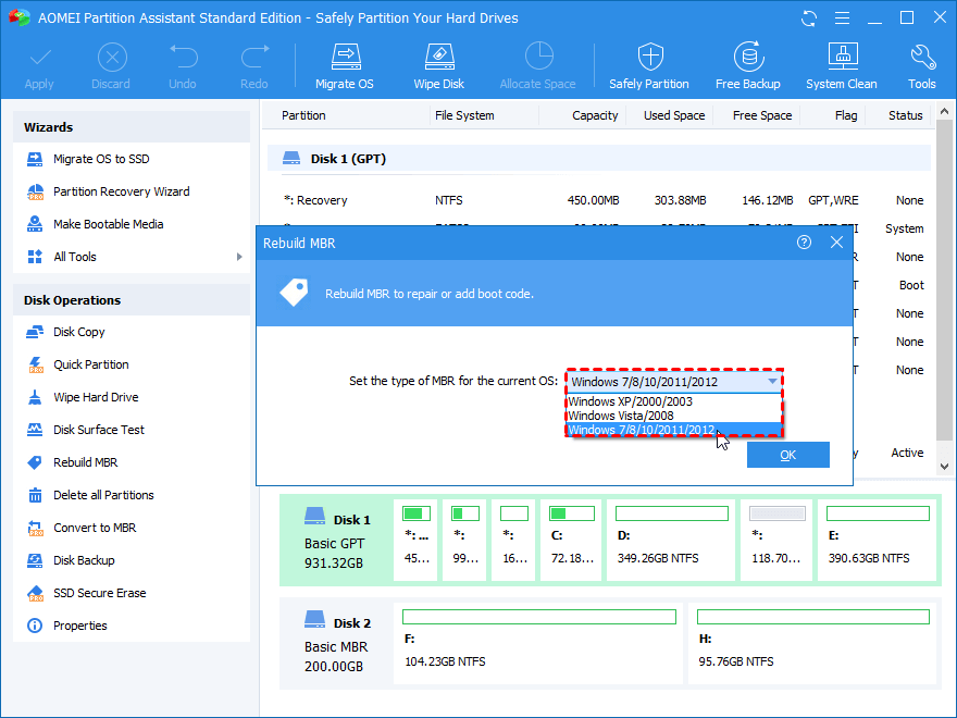 choosing the right MBR