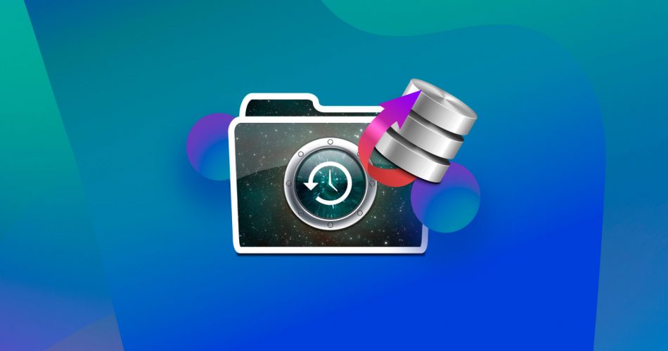 Restore from a Time Machine Backup