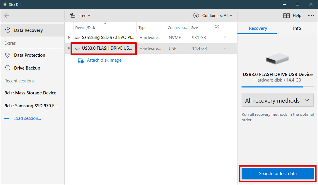 Disk Drill - Step 2