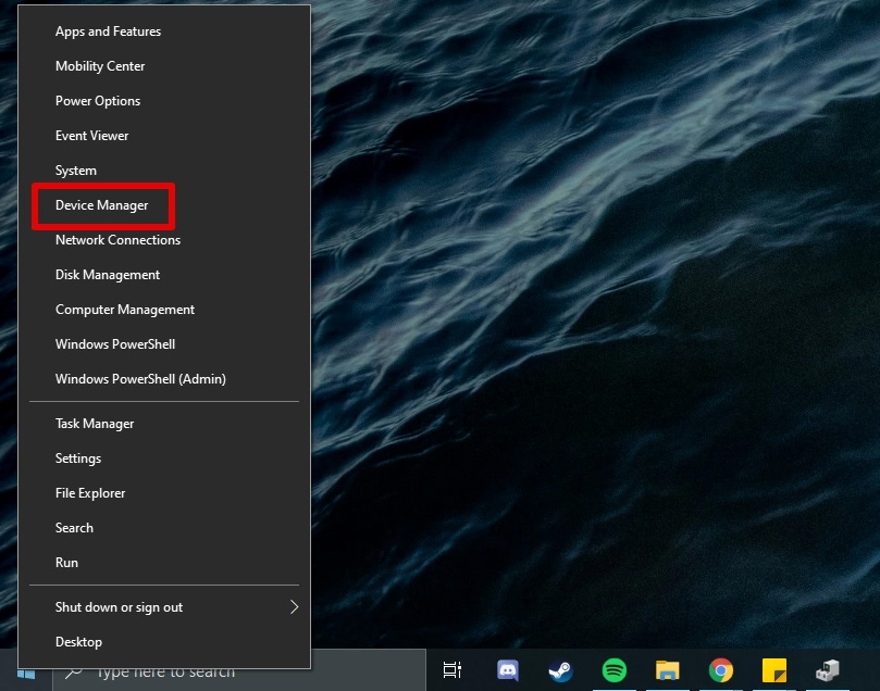Updating Drivers - Step 1