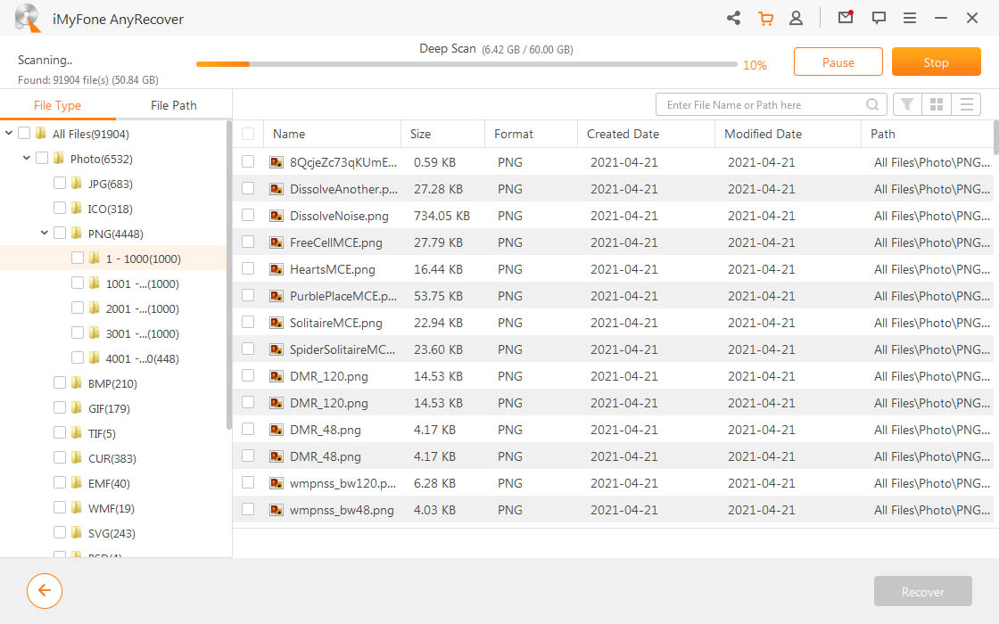 anyrecover data restore tool