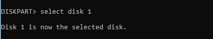 Diskpart Select Disk