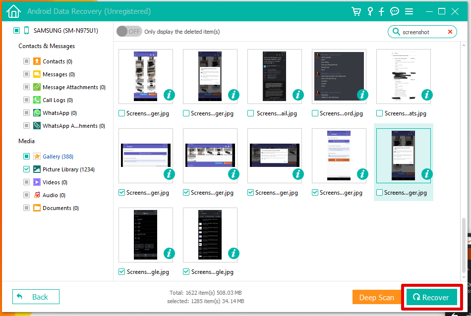 FoneLab Step 7