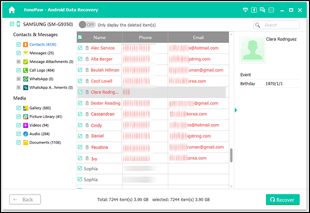 Fonepaw Cell Phone Data Recovery