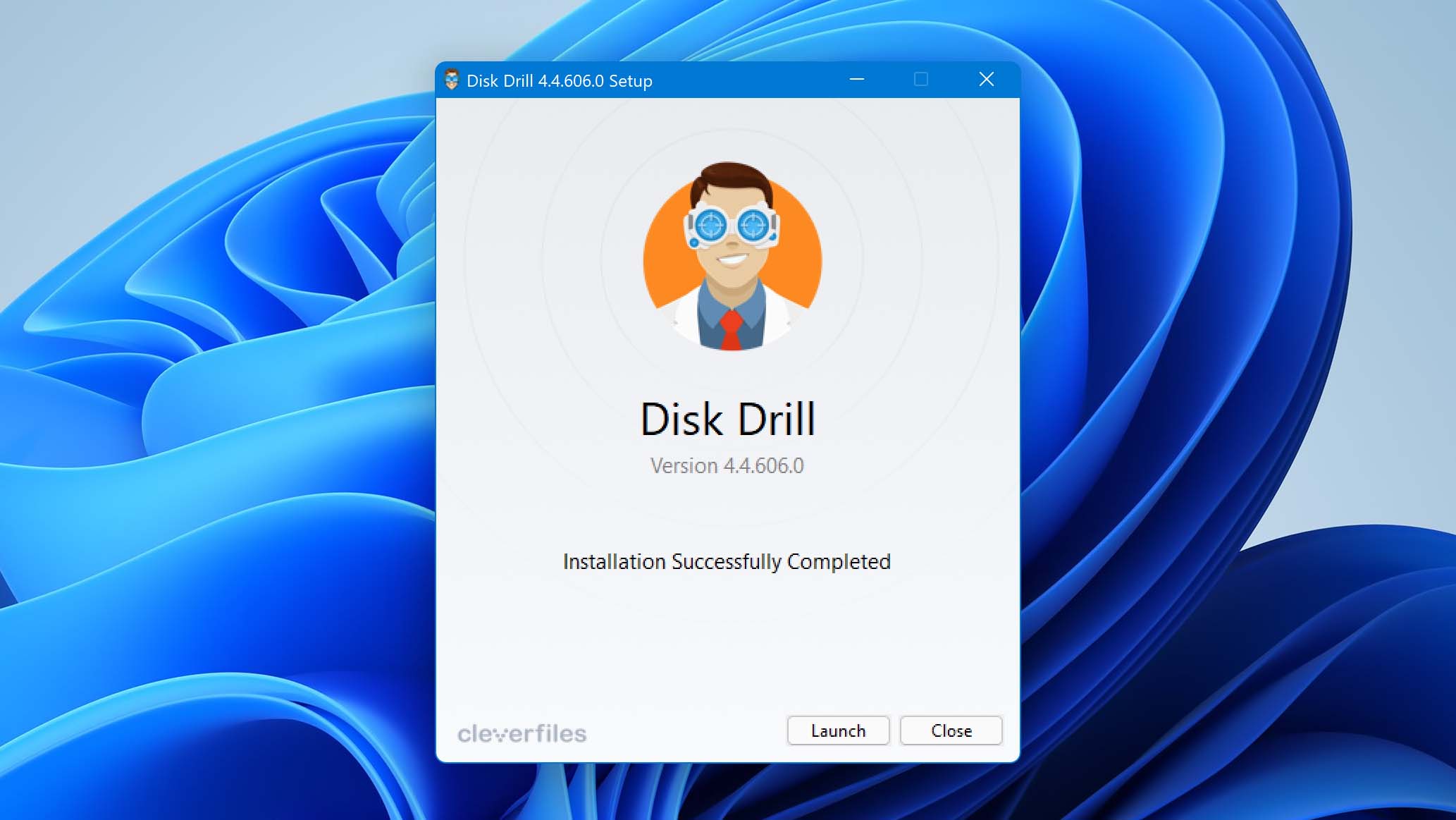 disk drill installation sequence