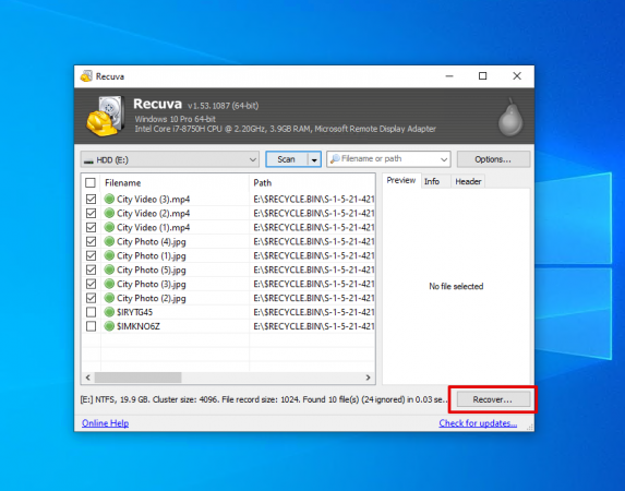Recuva data recovery free download Recuva data recovery free download