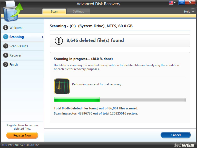 advanced disk recovery