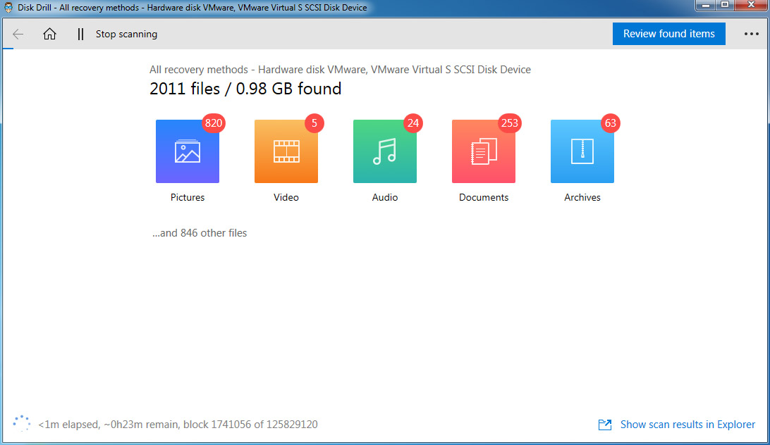 disk drill data recovery software