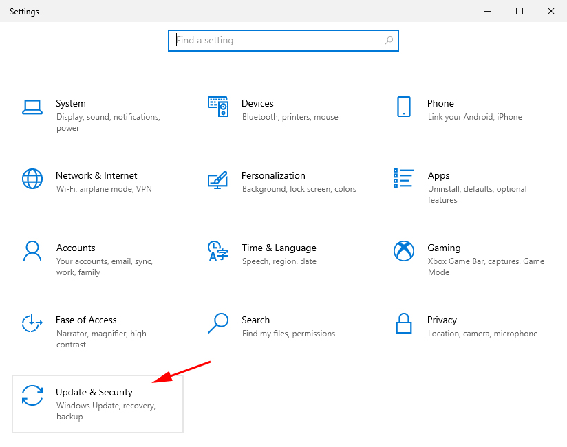 click update and security