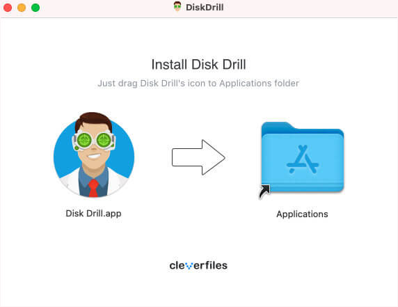 Install Disk Drill for Mac