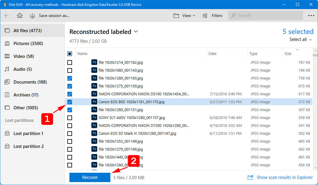 recover your data with disk drill