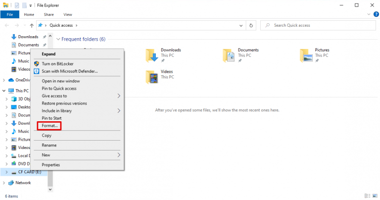 formatted cf card recovery formatted cf card recovery