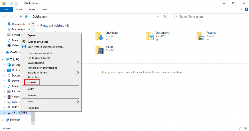 CF Card Recovery How to Recover Files From a Compact Flash Card