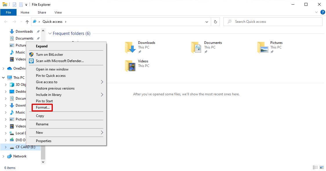 CF Card Recovery How to Recover Files From a Compact Flash Card