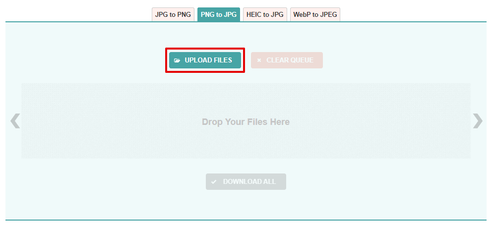 PNG to JPG - Step 2