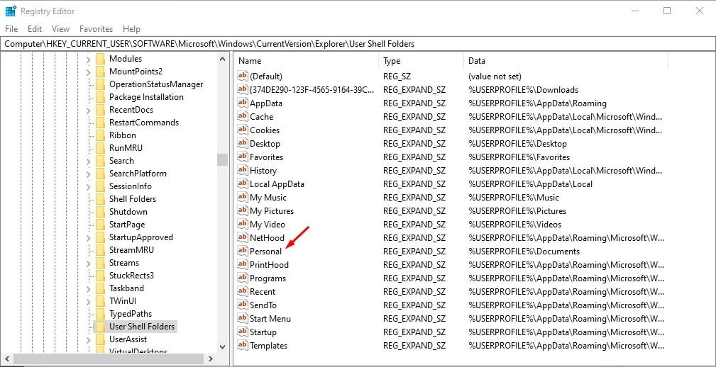 Registry Editor