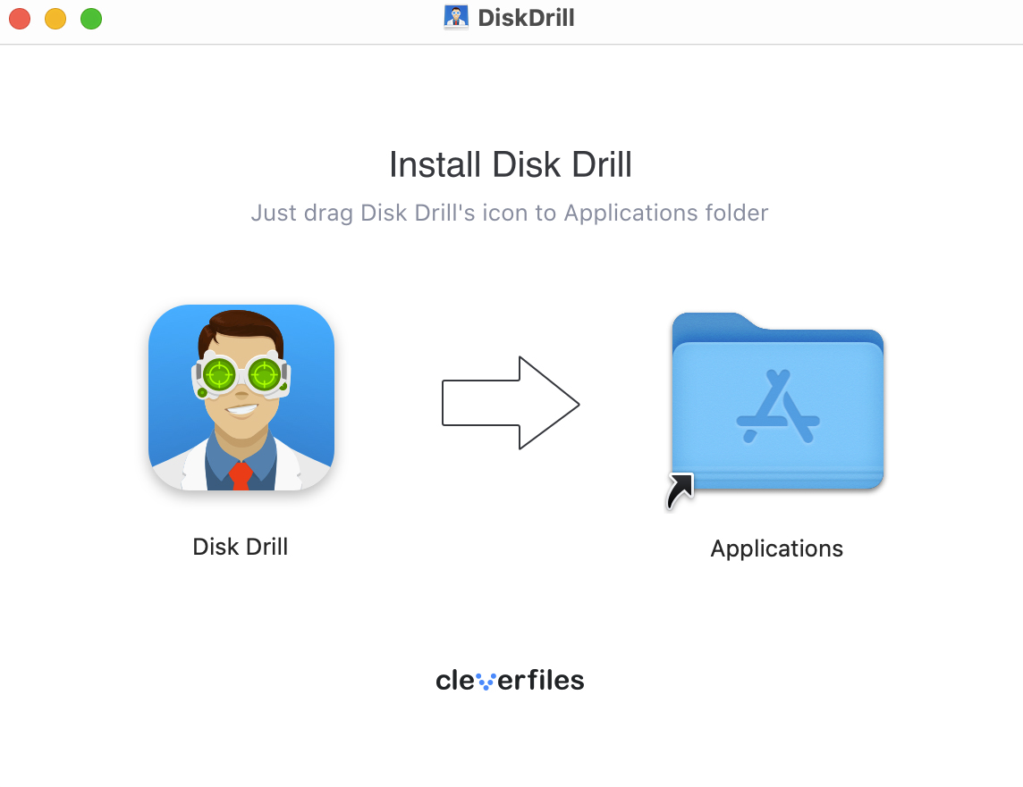 Install Disk Drill for mac