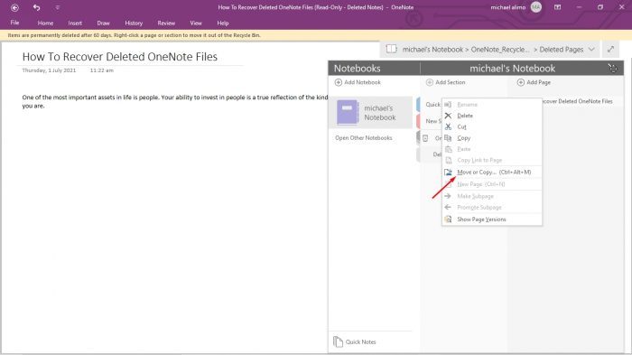 recover deleted onenote notebook recover deleted onenote notebook