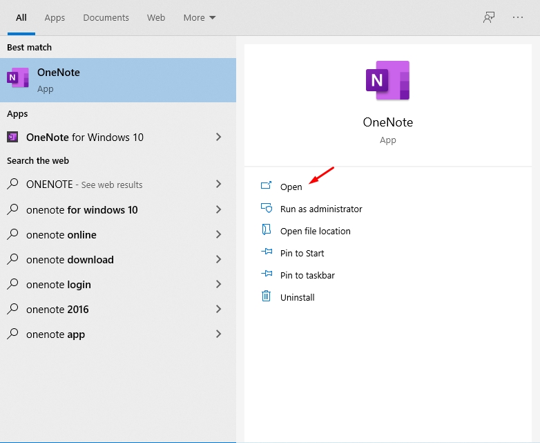 OneNote App