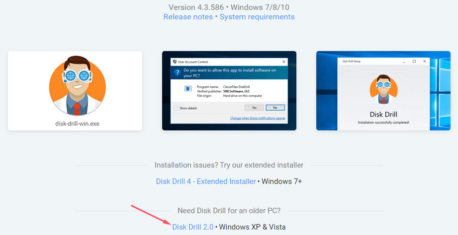 download disk drill for windows vista