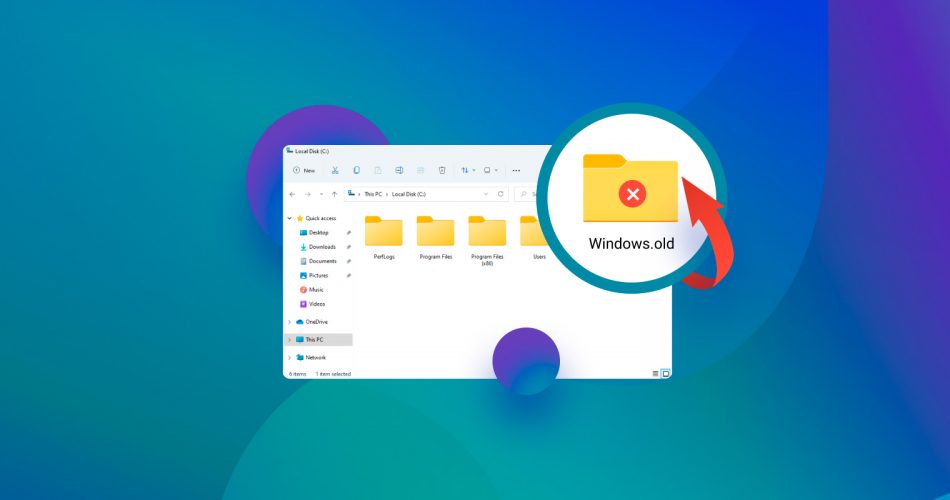 Recover Deleted Windows.old Folder