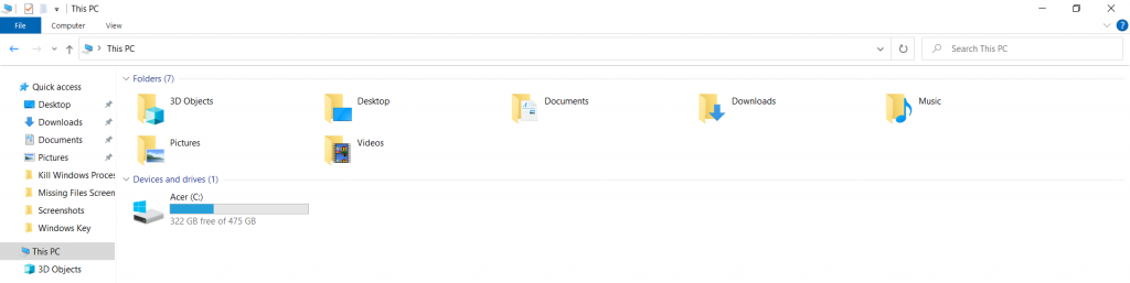 File Explorer