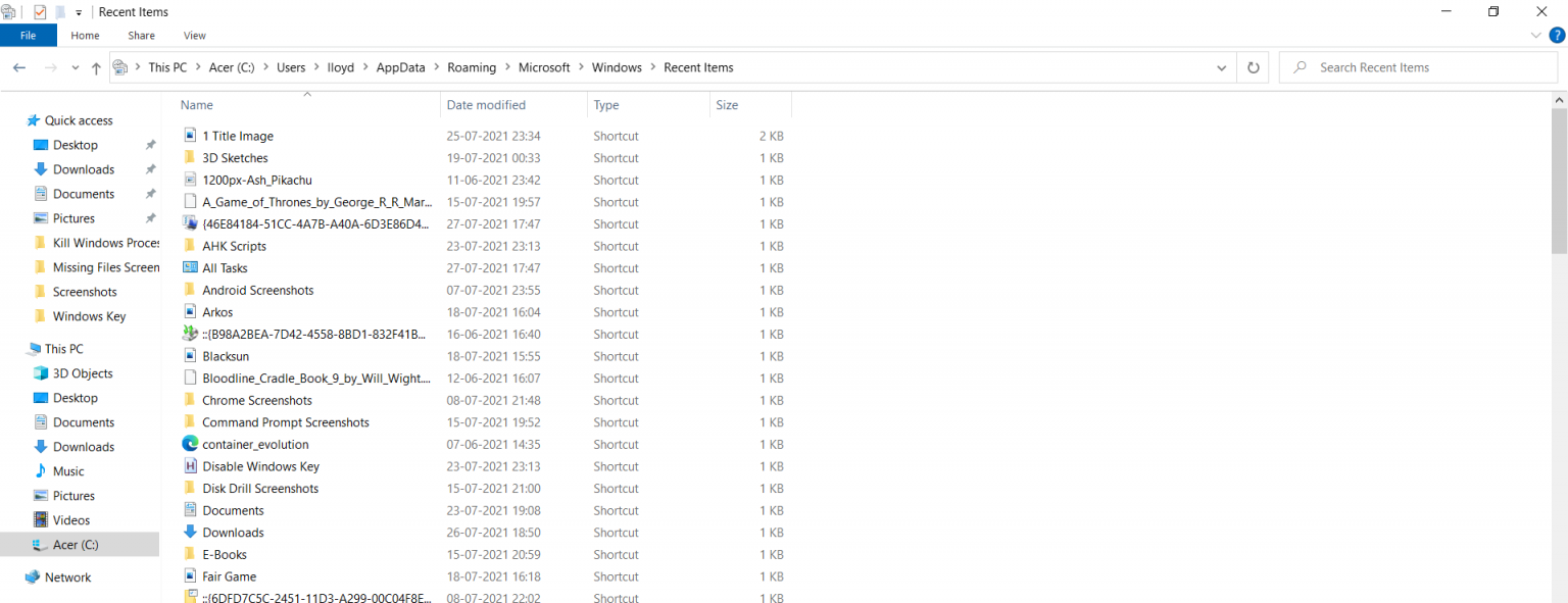 How to Find Lost/Missing/Disappeared Files on Windows 10