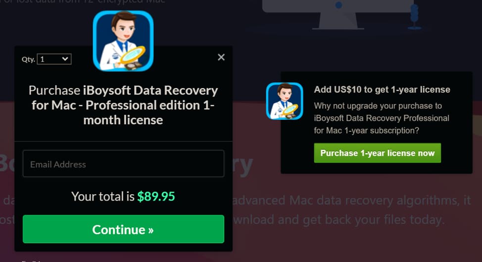iBoysoft Data Recovery subscription plans