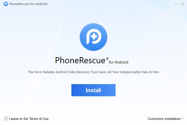 iMobie PhoneRescue Installation