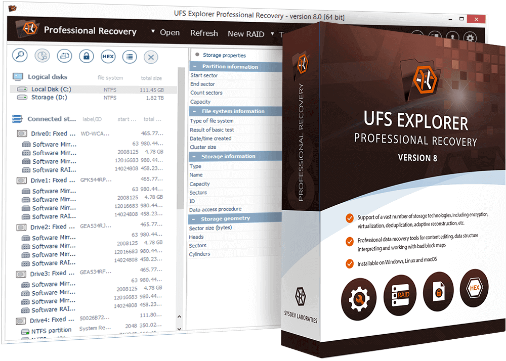 ufs explorer professional box art