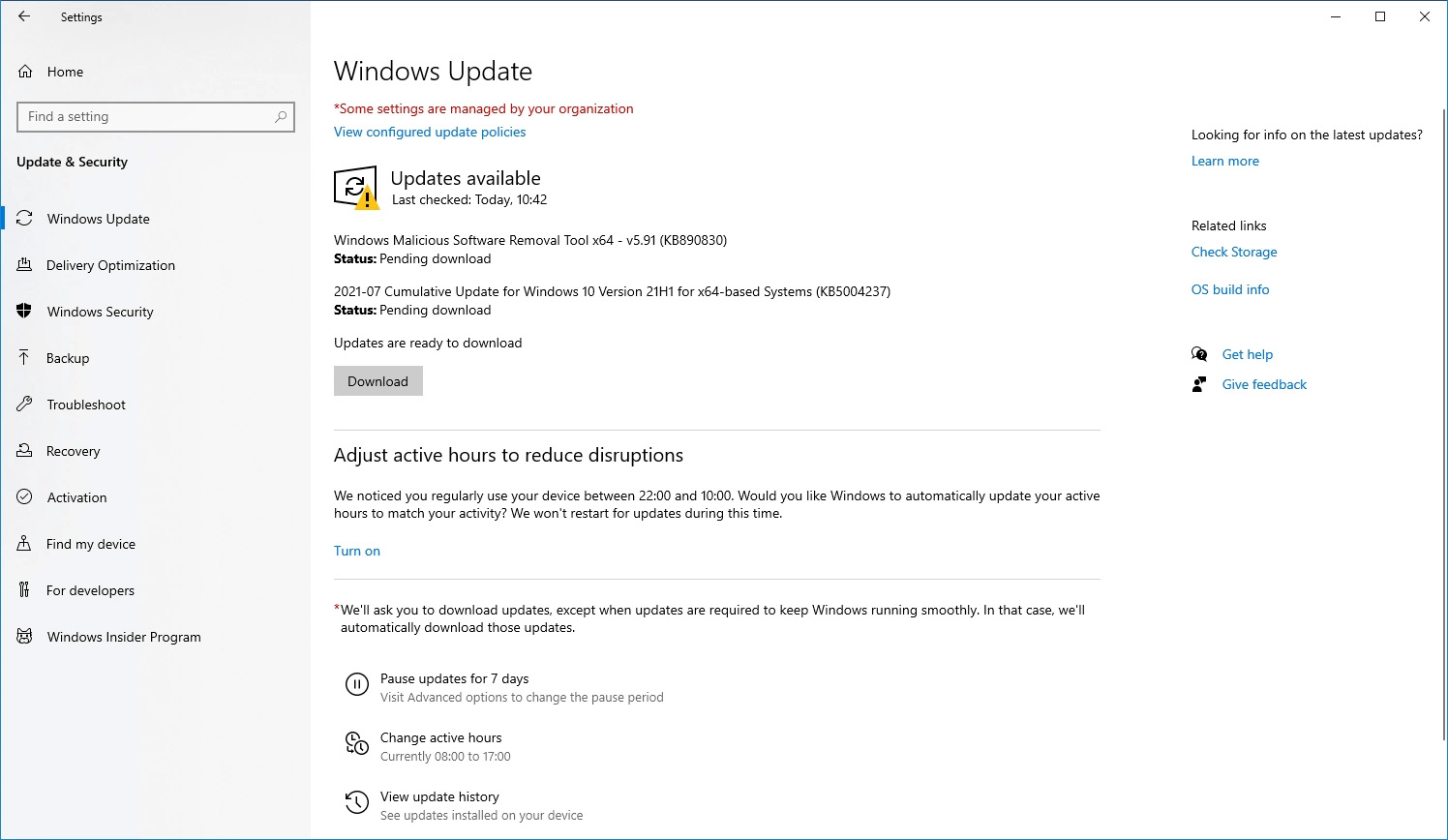 windows update module