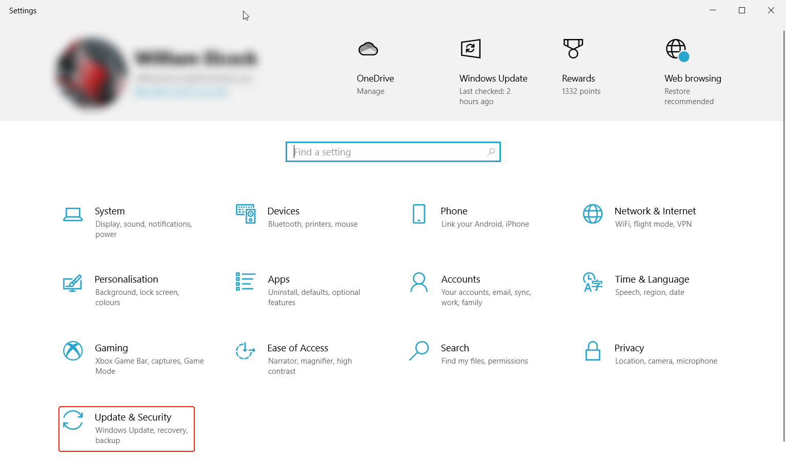 Windows Update Security