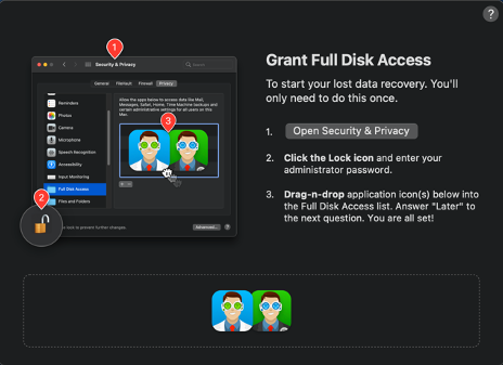 The second step to recover your formatted Mac hard drive is to launch Disk Drill.