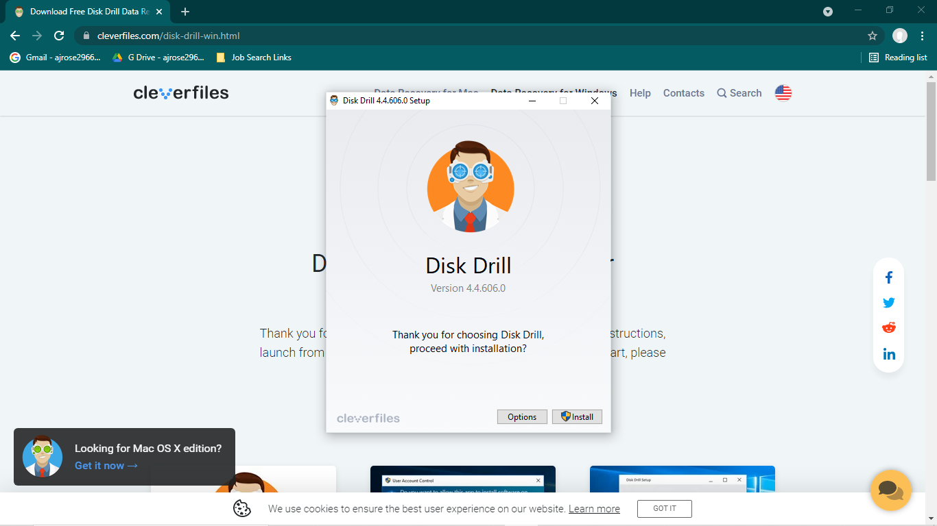 Disk Drill App