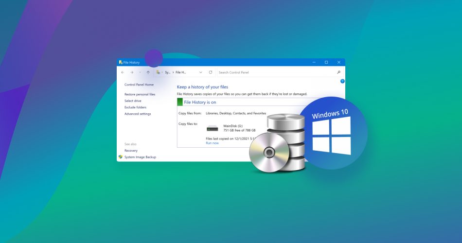 Windows 10 Backup and Restore