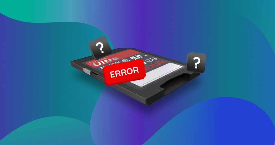 Blank SD Card Recovery