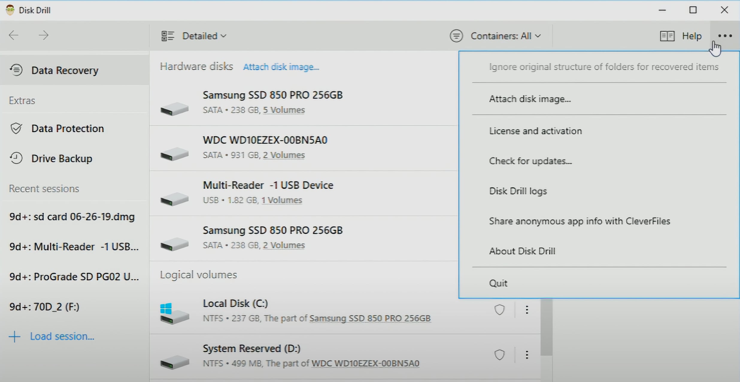 disk drill backup 3