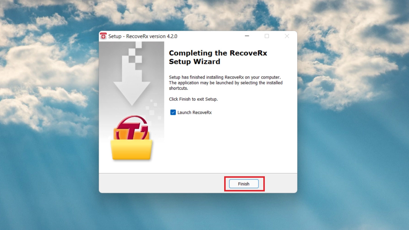 installing the RecoveRx application